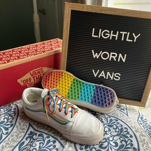 Rainbow Old Skool Vans